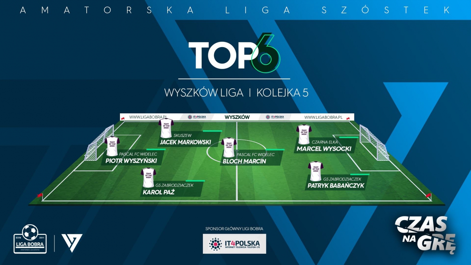TOP6 5 kolejka Liga WLS